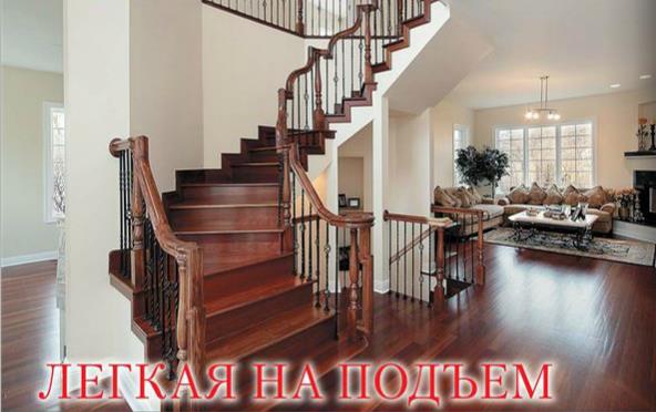 Лестница в коттедже